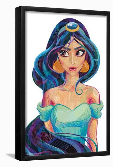 Disney Princess - Jasmine - Stylized-Trends International-Framed Poster