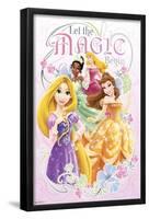 Disney Princess - Let the Magic Begin-Trends International-Framed Poster