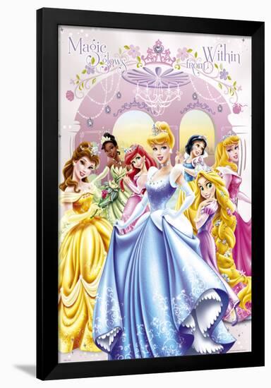 Disney Princess - Magic Glows from Within-null-Framed Poster