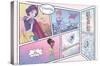 Disney Princess: Manga - Panels-Trends International-Stretched Canvas