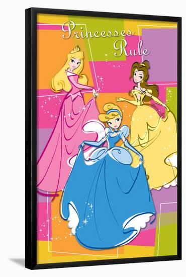 Disney Princess - Princess Rule-Trends International-Framed Poster