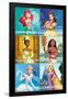 Disney Princess - Scenic Grid-Trends International-Framed Poster