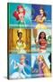 Disney Princess - Scenic Grid-Trends International-Stretched Canvas