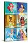 Disney Princess - Scenic Grid-Trends International-Stretched Canvas