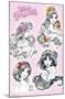 Disney Princess - Sketch-Trends International-Mounted Poster