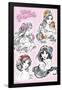 Disney Princess - Sketch-Trends International-Framed Poster