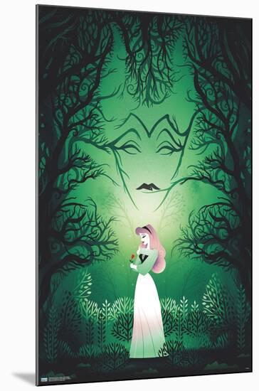 Disney Princess - Sleeping Beauty - Good vs Evil-Trends International-Mounted Poster