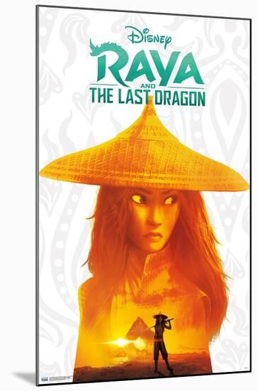 Disney Raya and the Last Dragon - Inner Warrior-Trends International-Mounted Poster