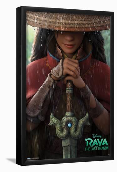 Disney Raya and the Last Dragon - Teaser-Trends International-Framed Poster