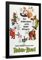 Disney Robin Hood - One Sheet-Trends International-Framed Poster