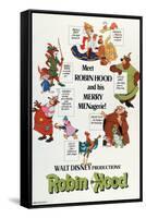 Disney Robin Hood - One Sheet-Trends International-Framed Stretched Canvas