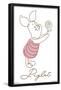 Disney Simple Moments Line Art - Piglet-Trends International-Framed Poster