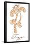 Disney Simple Moments Line Art - Tigger-Trends International-Framed Poster