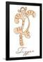 Disney Simple Moments Line Art - Tigger-Trends International-Framed Poster