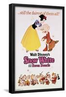 Disney Snow White and the Seven Dwarfs - Still the Fairest One Sheet-Trends International-Framed Poster