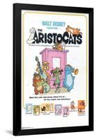 Disney The Aristocats - One Sheet-Trends International-Framed Poster