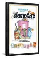 Disney The Aristocats - One Sheet-Trends International-Framed Poster