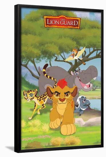 Disney The Lion Guard - Group-Trends International-Framed Poster