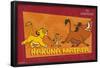 Disney The Lion King 1994 - Hakuna Matata-Trends International-Framed Poster