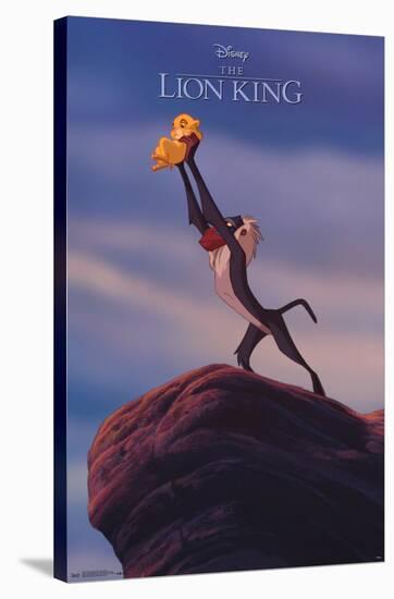 Disney The Lion King 1994 - Pride Rock-Trends International-Stretched Canvas