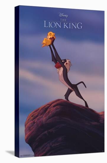 Disney The Lion King 1994 - Pride Rock-Trends International-Stretched Canvas