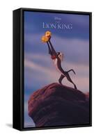 Disney The Lion King 1994 - Pride Rock-Trends International-Framed Stretched Canvas