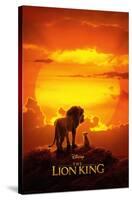 Disney The Lion King - Mufasa And Simba-Trends International-Stretched Canvas