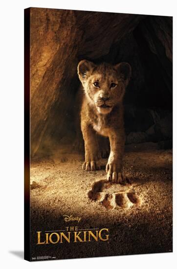 Disney The Lion King - Simba One Sheet-Trends International-Stretched Canvas