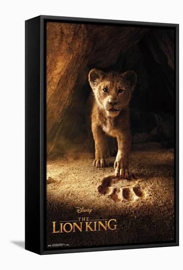 Disney The Lion King - Simba One Sheet-Trends International-Framed Stretched Canvas