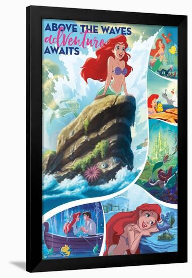 Disney The Little Mermaid - 30th Anniversary-Trends International-Framed Poster