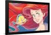 Disney The Little Mermaid - Ariel Close-Up-Trends International-Framed Poster