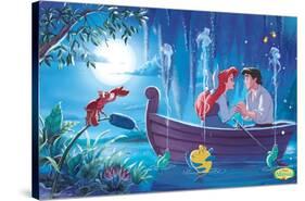 Disney The Little Mermaid - Ariel - Kiss The Girl-Trends International-Stretched Canvas