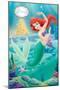 Disney The Little Mermaid - Ariel - Swimming Pose-Trends International-Mounted Poster