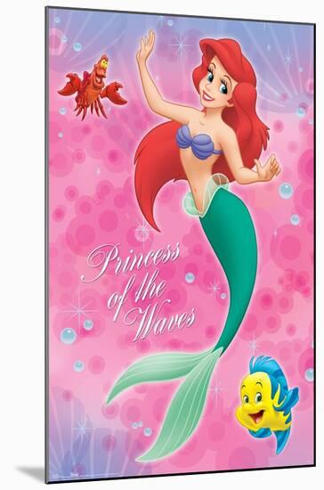 Disney The Little Mermaid - Group-Trends International-Mounted Poster