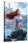 Disney The Little Mermaid - Sea Splash-Trends International-Stretched Canvas