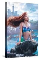 Disney The Little Mermaid - Sea Splash-Trends International-Stretched Canvas