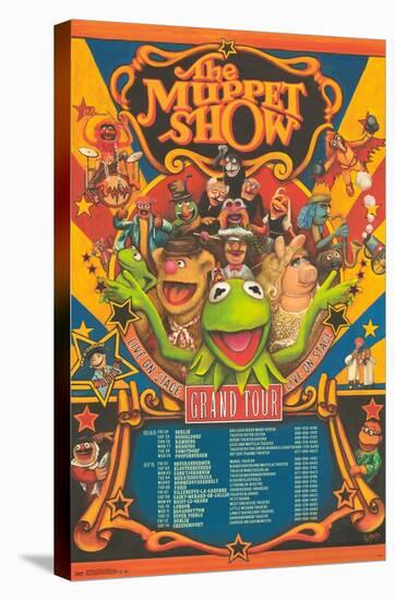 Disney The Muppets: Most Wanted - Grand Tour-Trends International-Stretched Canvas