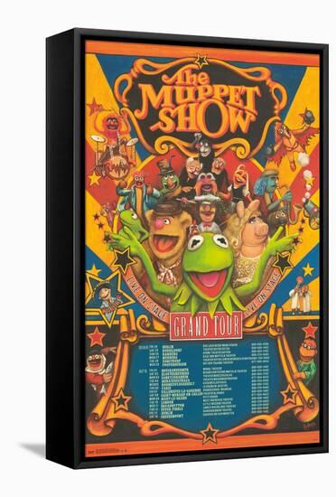 Disney The Muppets: Most Wanted - Grand Tour-Trends International-Framed Stretched Canvas