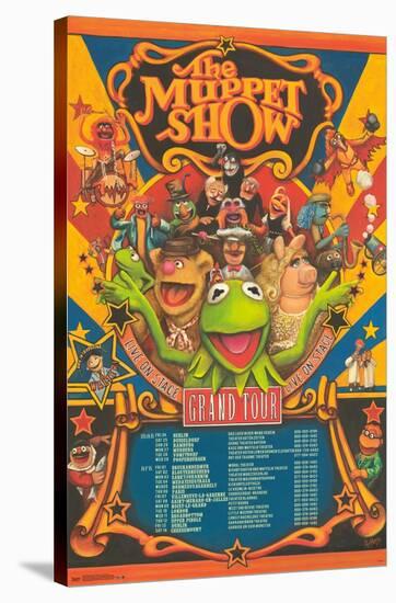 Disney The Muppets: Most Wanted - Grand Tour-Trends International-Stretched Canvas