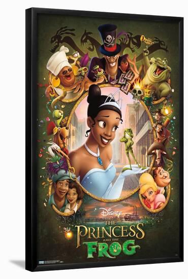 Disney The Princess And The Frog - One Sheet-Trends International-Framed Poster