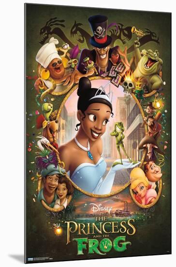 Disney The Princess And The Frog - One Sheet-Trends International-Mounted Poster