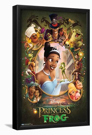 Disney The Princess And The Frog - One Sheet-Trends International-Framed Poster