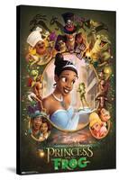 Disney The Princess And The Frog - One Sheet-Trends International-Stretched Canvas