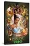 Disney The Princess And The Frog - One Sheet-Trends International-Stretched Canvas