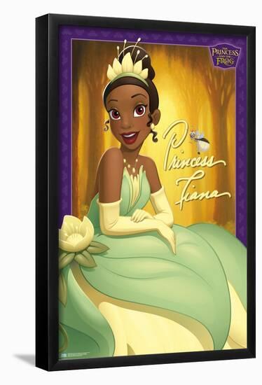 Disney The Princess And The Frog - Princess Tiana-Trends International-Framed Poster