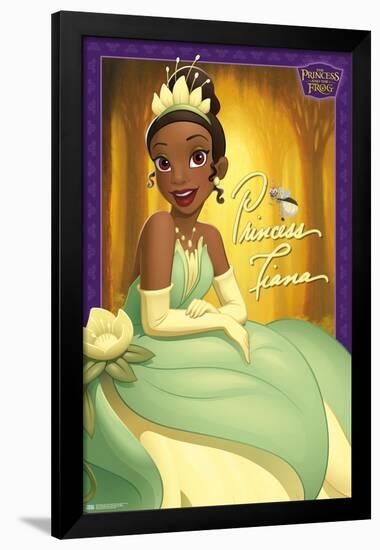 Disney The Princess And The Frog - Princess Tiana-Trends International-Framed Poster