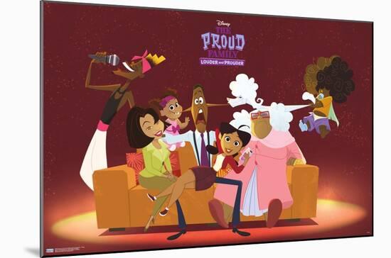 Disney The Proud Family Louder and Prouder - Family-Trends International-Mounted Poster