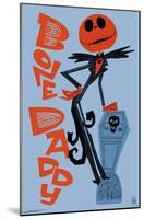 Disney Tim Burton's The Nightmare Before Christmas - Bone Daddy-Trends International-Mounted Poster