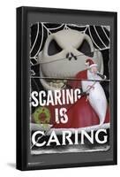 Disney Tim Burton's The Nightmare Before Christmas - Distorted Caring-Trends International-Framed Poster