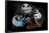 Disney Tim Burton's The Nightmare Before Christmas - Distorted Scream-Trends International-Framed Poster